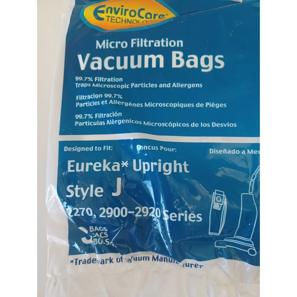 EnviroCare Replacement Micro Filtration Vacuum Bags for‎ Eureka Style J Uprights